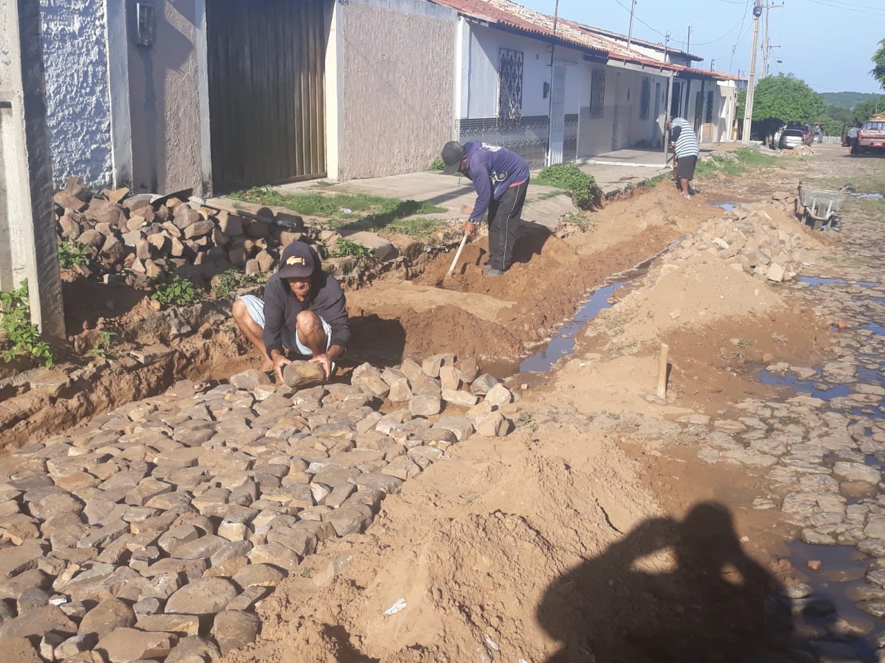 Município intensifica trabalho de recuperação dos calçamentos danificados com as chuvas - Imagem 17