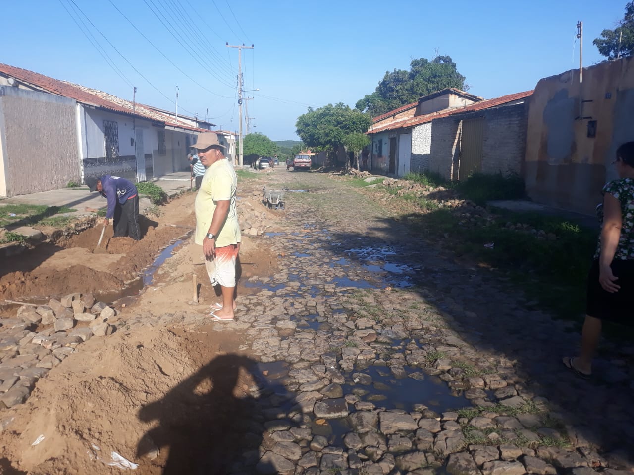 Município intensifica trabalho de recuperação dos calçamentos danificados com as chuvas - Imagem 19