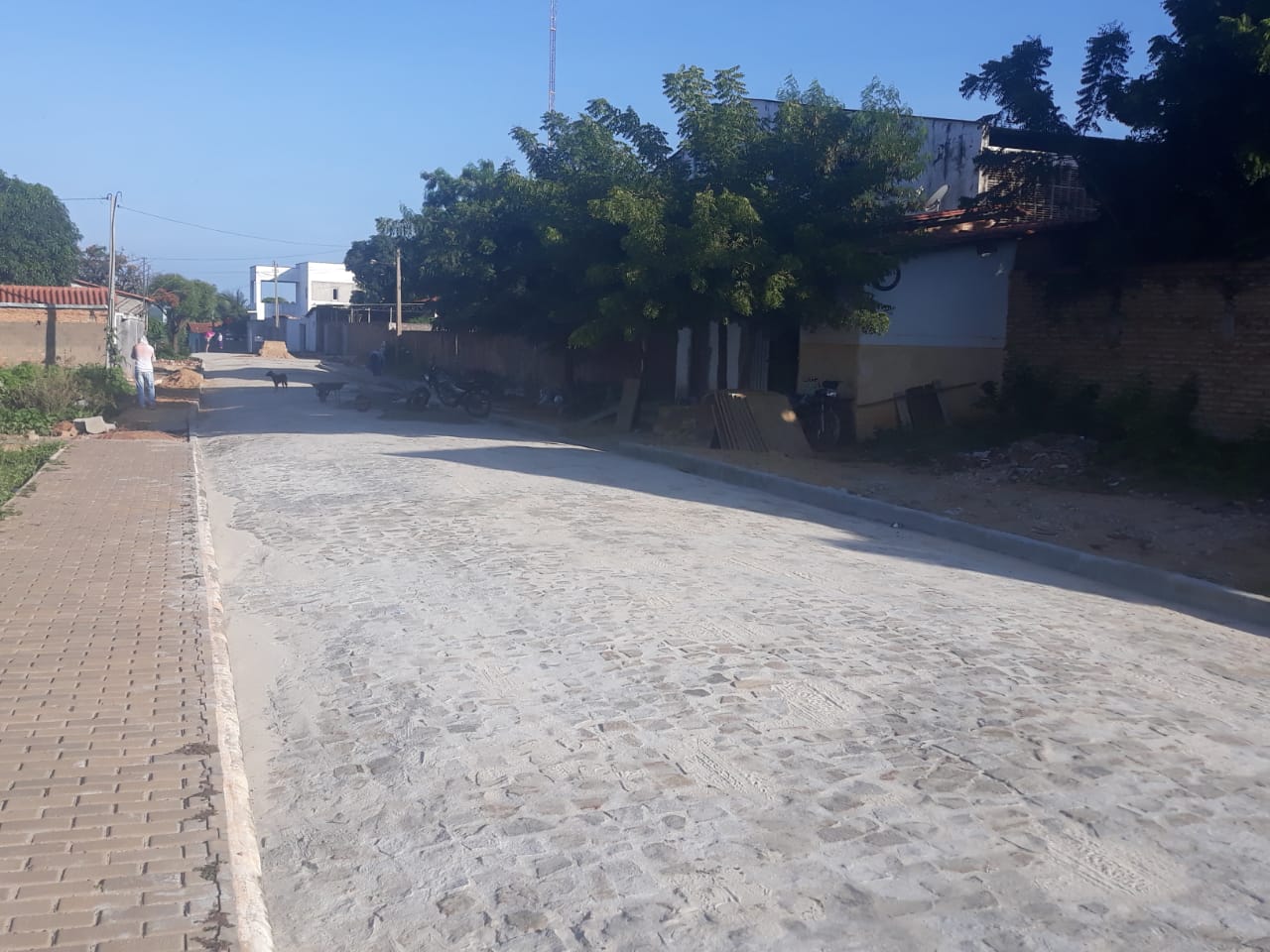 Município intensifica trabalho de recuperação dos calçamentos danificados com as chuvas - Imagem 1