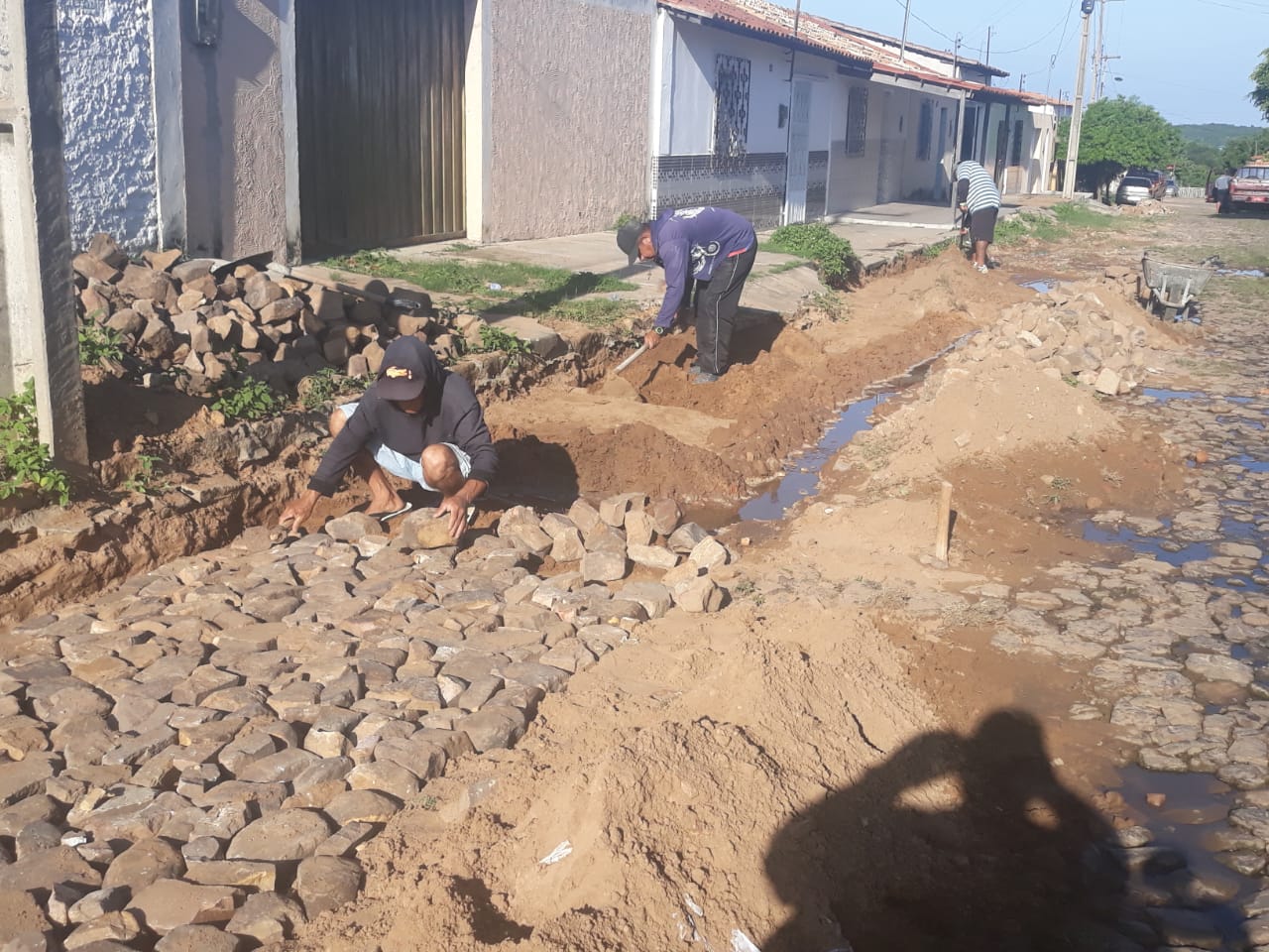 Município intensifica trabalho de recuperação dos calçamentos danificados com as chuvas - Imagem 18