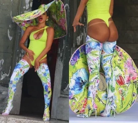 Anitta ousa em figurino para gravar novo clipe no Pelourinho; fotos