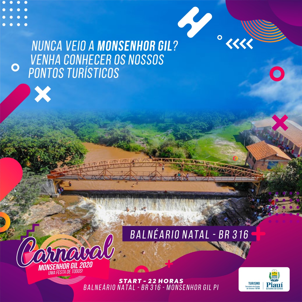 Confirmada a programação de Carnaval de Monsenhor Gil 2020 - Imagem 13