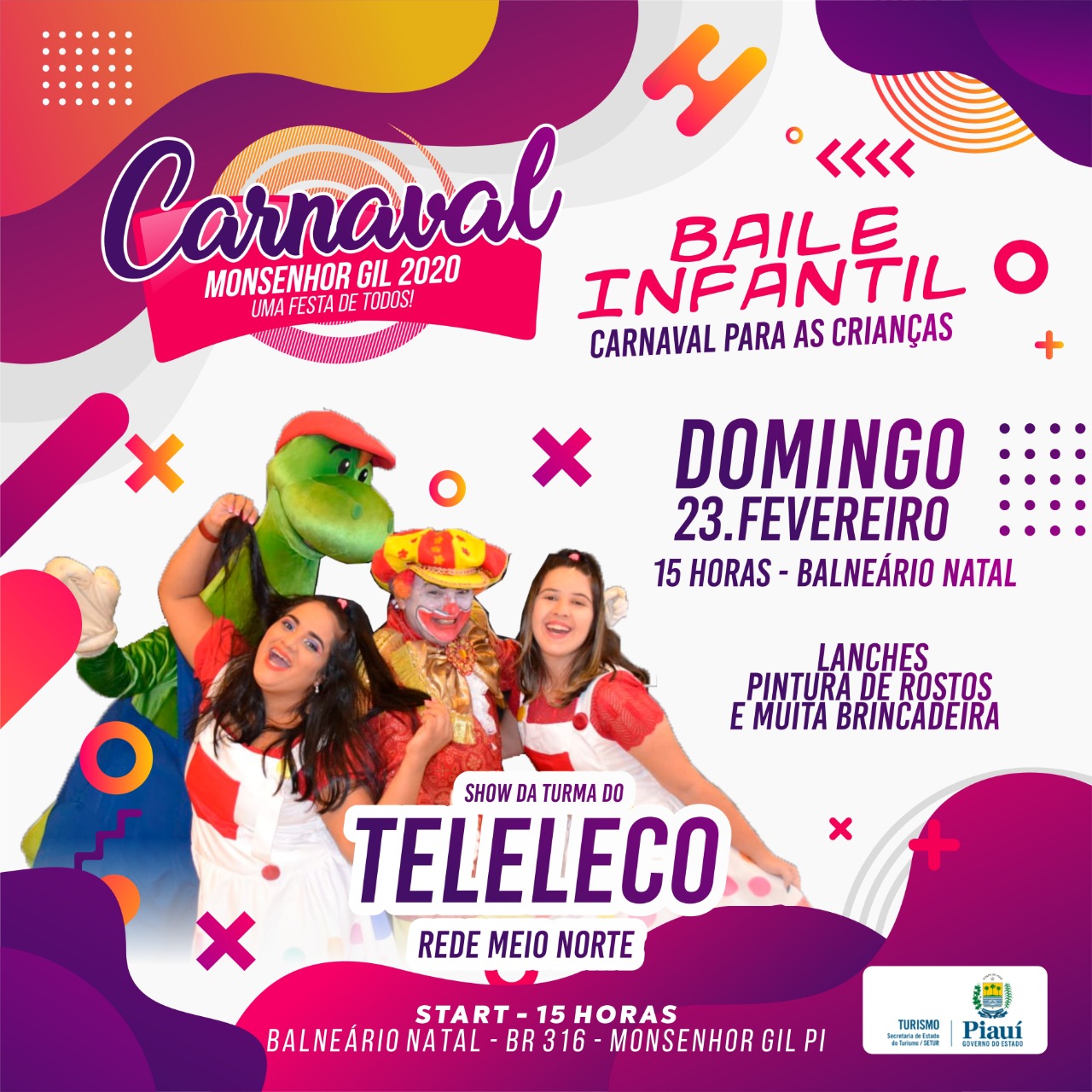 Confirmada a programação de Carnaval de Monsenhor Gil 2020 - Imagem 2