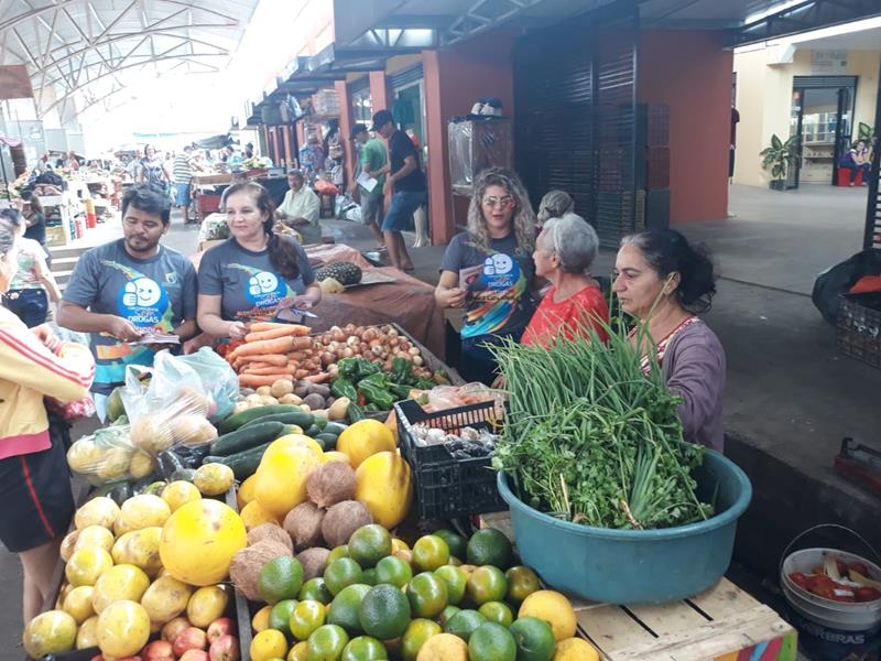 Município realiza mobilização com panfletagem no centro da cidade - Imagem 10