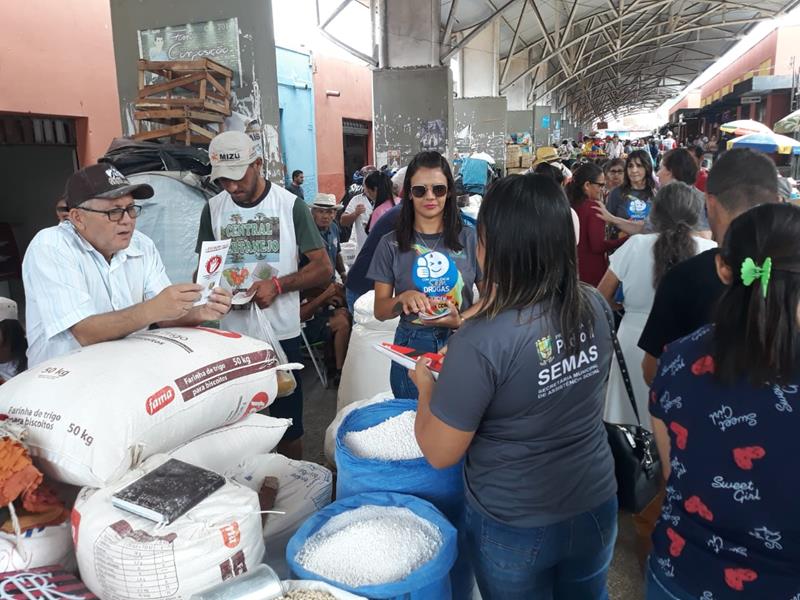 Município realiza mobilização com panfletagem no centro da cidade - Imagem 9