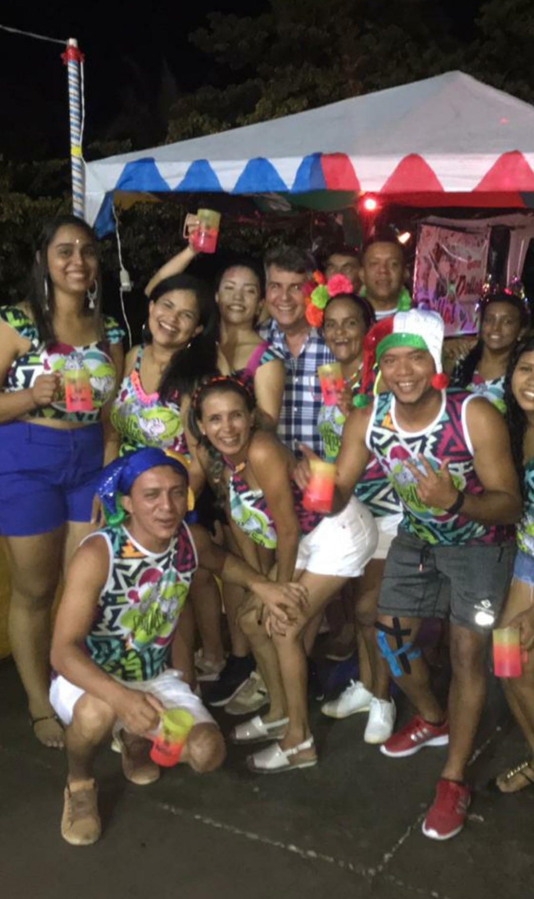 Sucesso total a primeira noite de Carnaval em Monsenhor Gil - Imagem 1