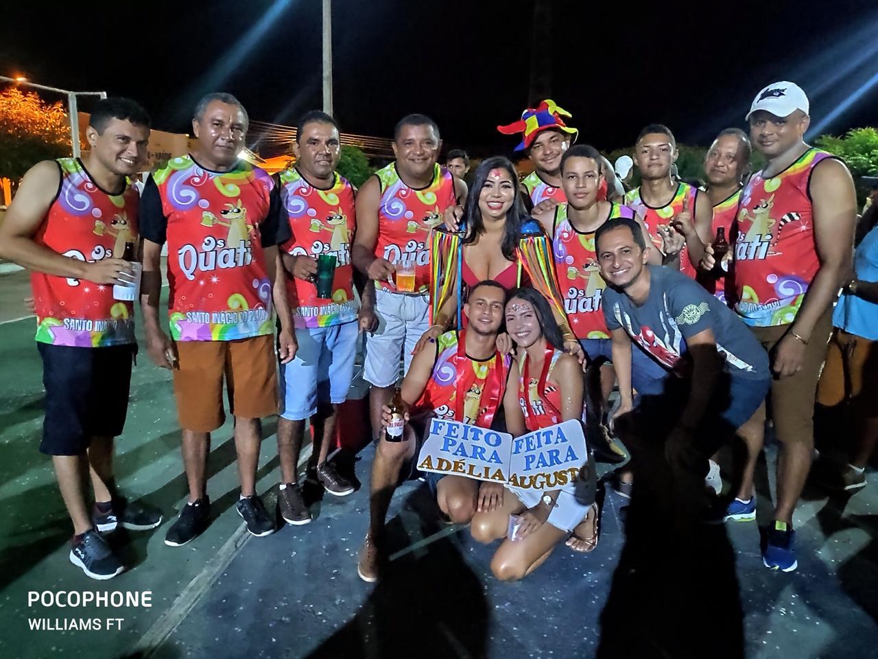 Foliões participam de encontro de blocos em Santo Inácio do Piauí - Imagem 12
