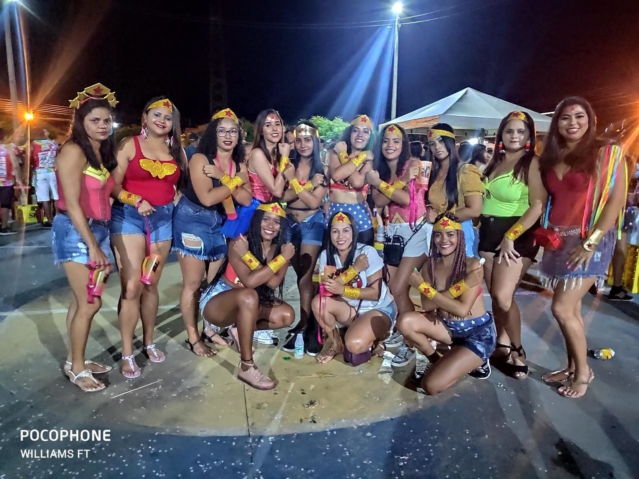 Foliões participam de encontro de blocos em Santo Inácio do Piauí