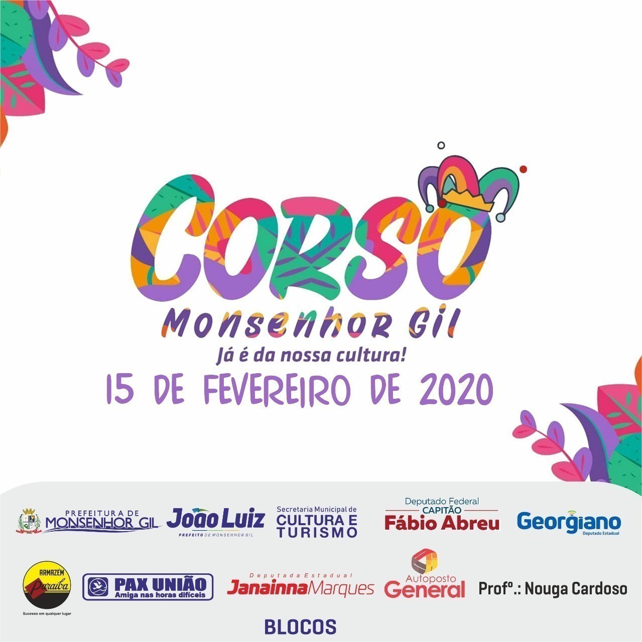 Monsenhor Gil se prepara para realizar o maior e melhor Corso da região do Médio Parnaíba