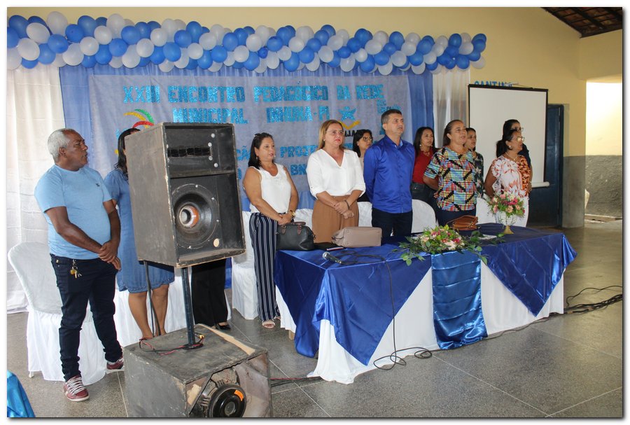 XXIII Encontro Pedagógico da Rede Municipal de Ensino de Inhuma Piauí  - Imagem 2