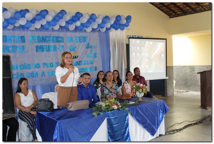 XXIII Encontro Pedagógico da Rede Municipal de Ensino de Inhuma Piauí  - Imagem 7