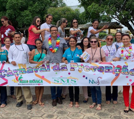 Prefeitura de Água Branca realiza ação de carnaval visando à prevenção de ISTs