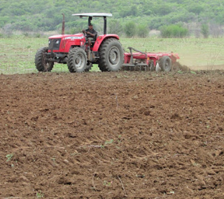 Prefeitura arada terras para pequeno agricultor