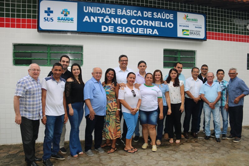 Prefeito Jonas Moura entrega obras de quatro Postos de Saúde em Água Branca - Imagem 3