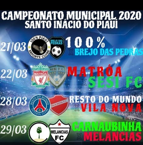 Jogos do final de semana encerram a primeira fase do campeonato municipal 