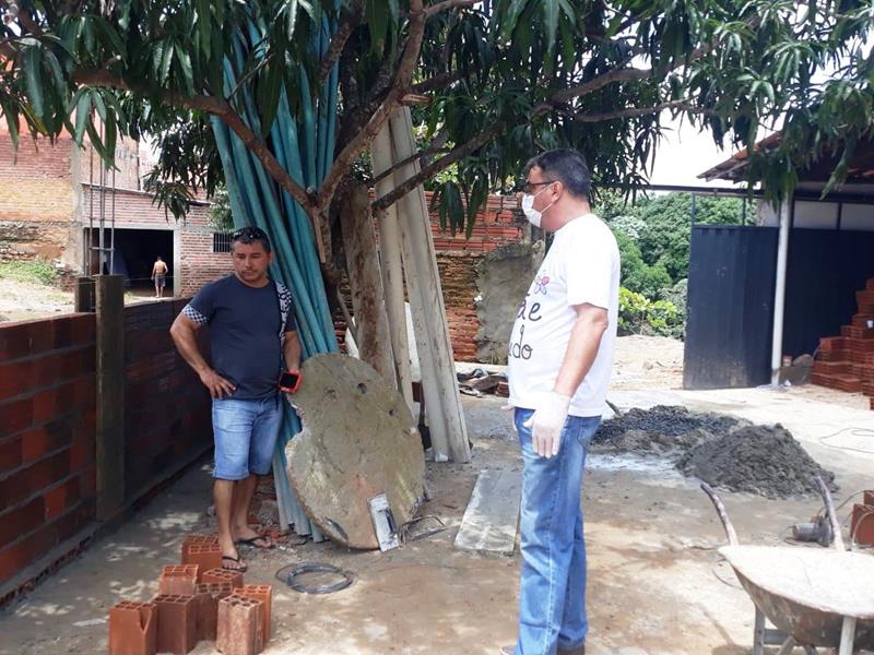Equipe da SEMAS visita famílias do Bairro Chapadinha que também tiveram prejuízos com o rompimento da barragem  - Imagem 1