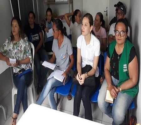 Prefeitura realiza encontro da rede entre saúde e assistência social na comunidade Goiabeira  