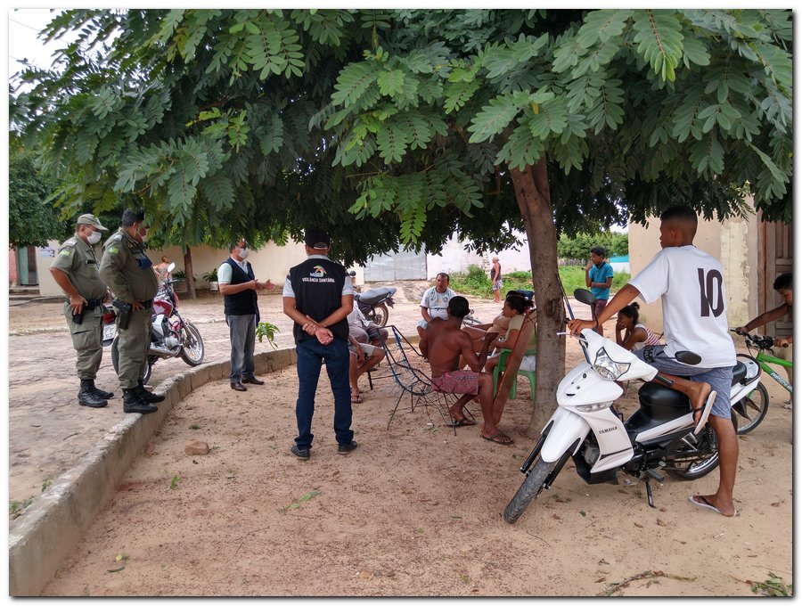 Secretaria de Saúde e Polícia Militar intensificam trabalho de prevenção –Covid-19 - Imagem 18