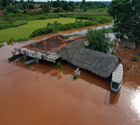 Uruçuí tem alto índice de chuva em abril