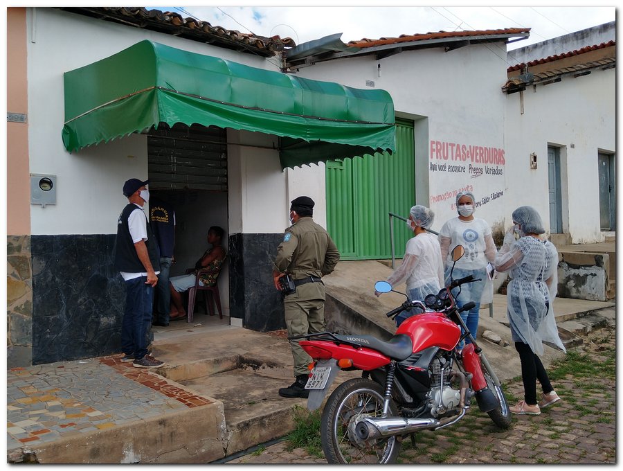 Equipe da Saúde, Polícia Militar e Polícia Civil realizam trabalho de orientação em Inhuma - Imagem 16