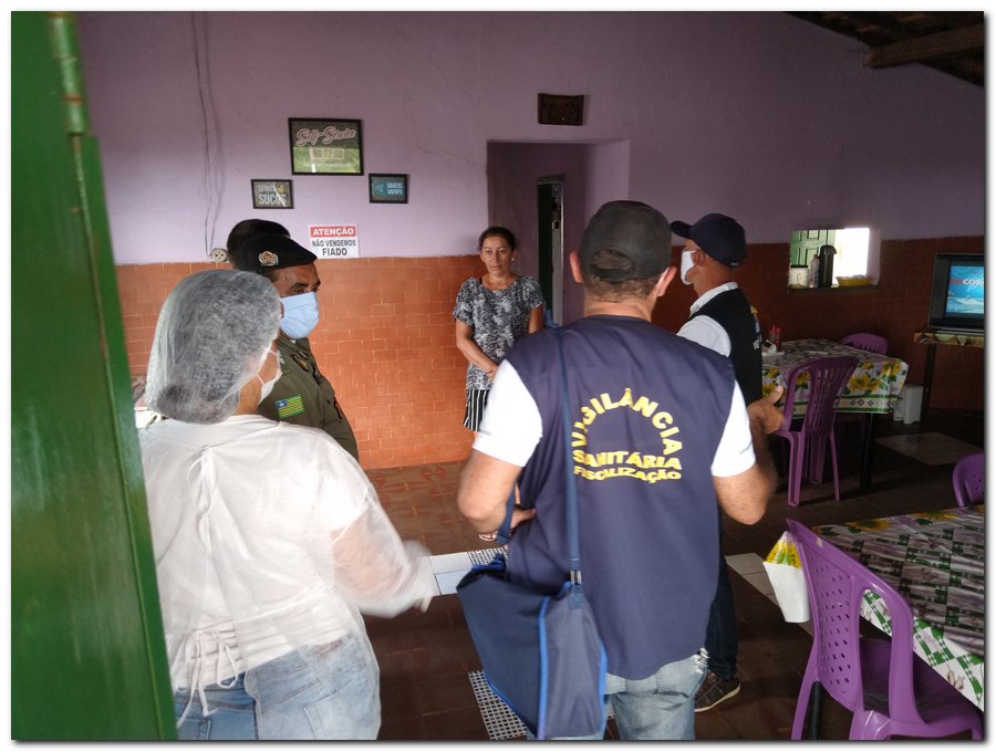 Equipe da Saúde, Polícia Militar e Polícia Civil realizam trabalho de orientação em Inhuma - Imagem 26