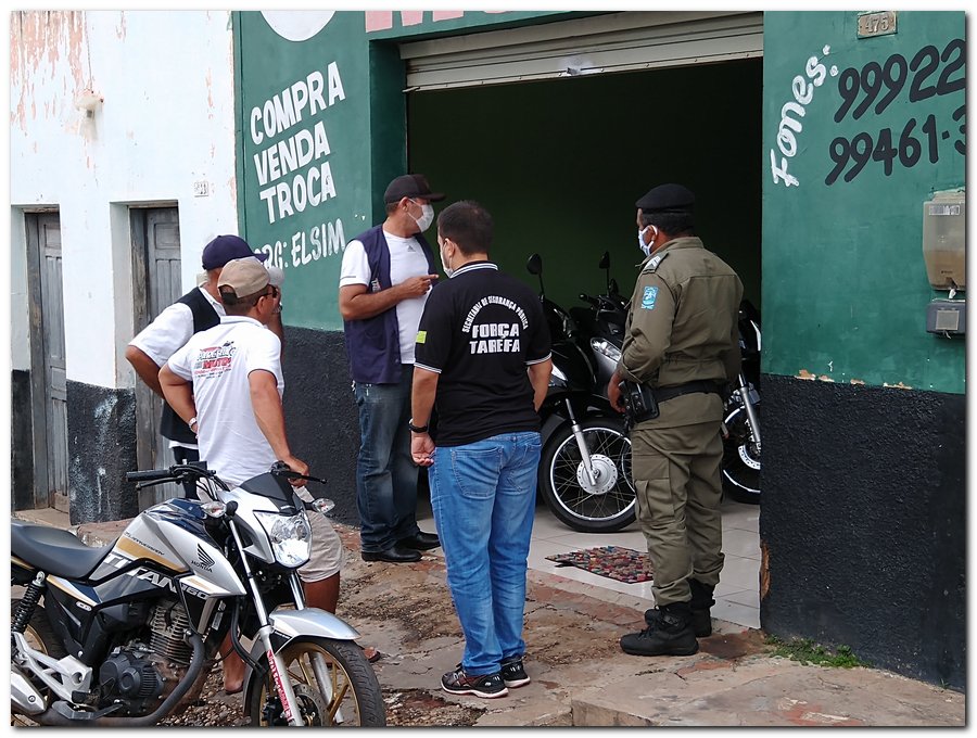 Equipe da Saúde, Polícia Militar e Polícia Civil realizam trabalho de orientação em Inhuma - Imagem 24