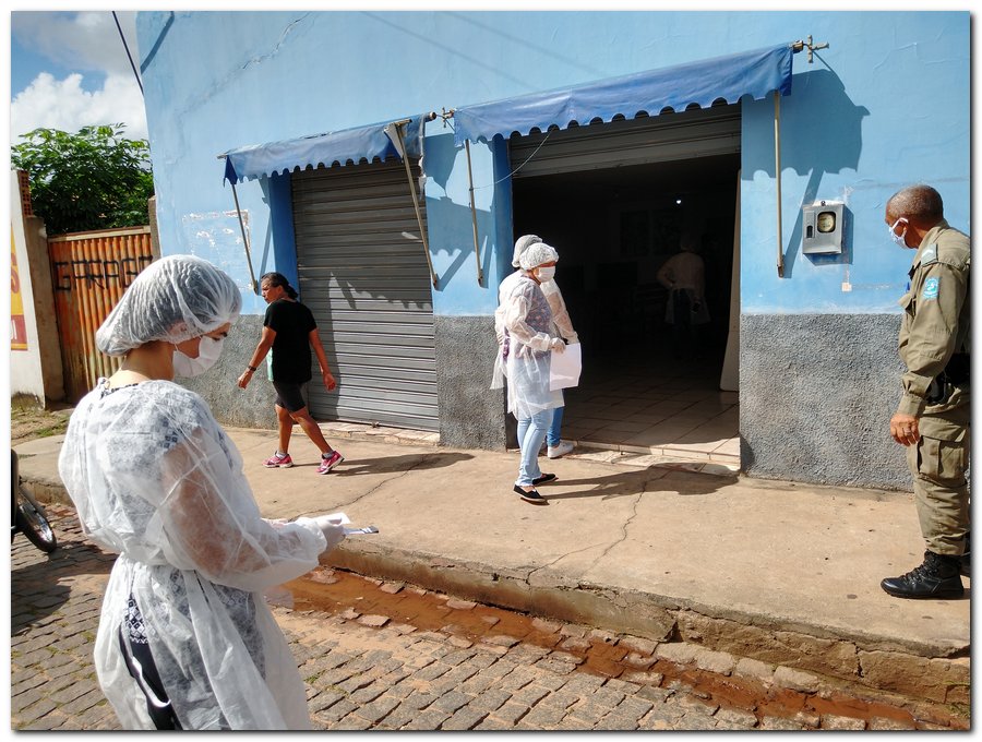 Equipe da Saúde, Polícia Militar e Polícia Civil realizam trabalho de orientação em Inhuma - Imagem 5