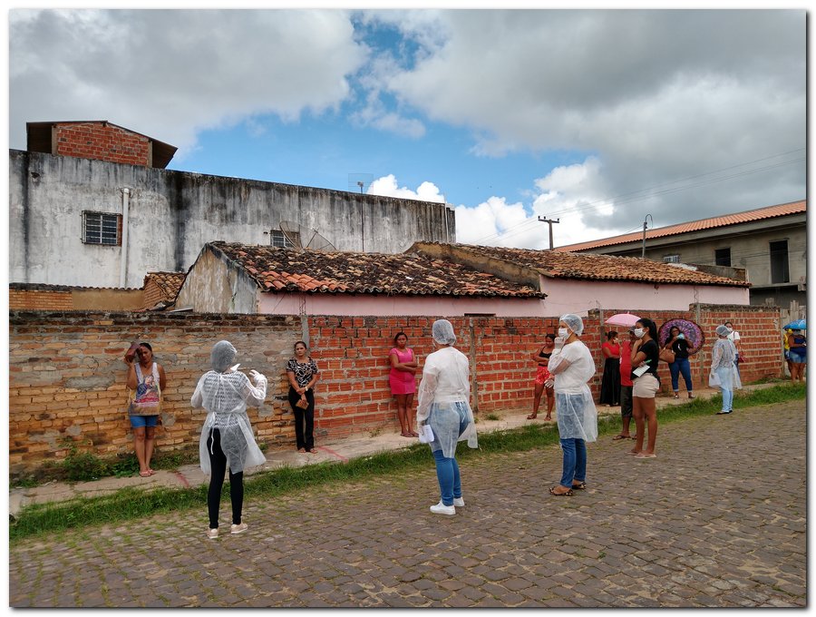 Equipe da Saúde, Polícia Militar e Polícia Civil realizam trabalho de orientação em Inhuma - Imagem 2