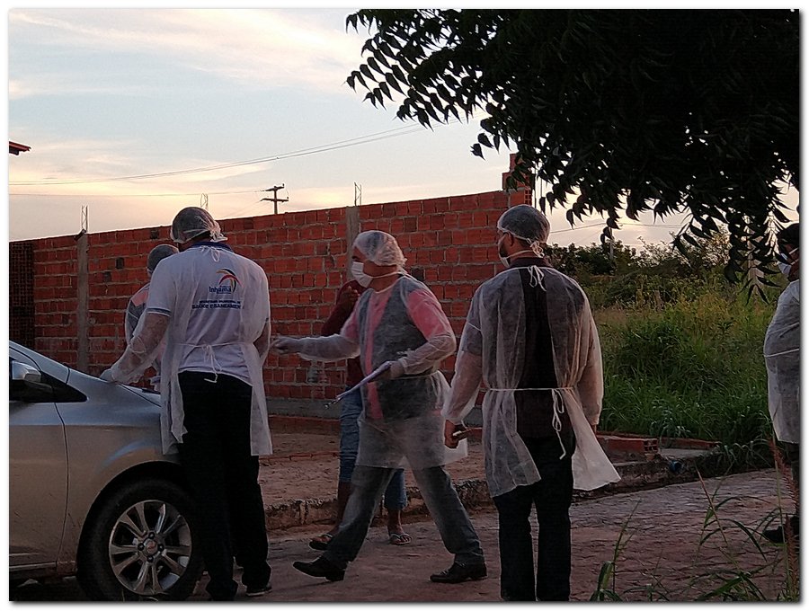 Mais um ônibus foi abordado pela equipe da saúde na tarde dessa segunda-feira (20) - Imagem 11