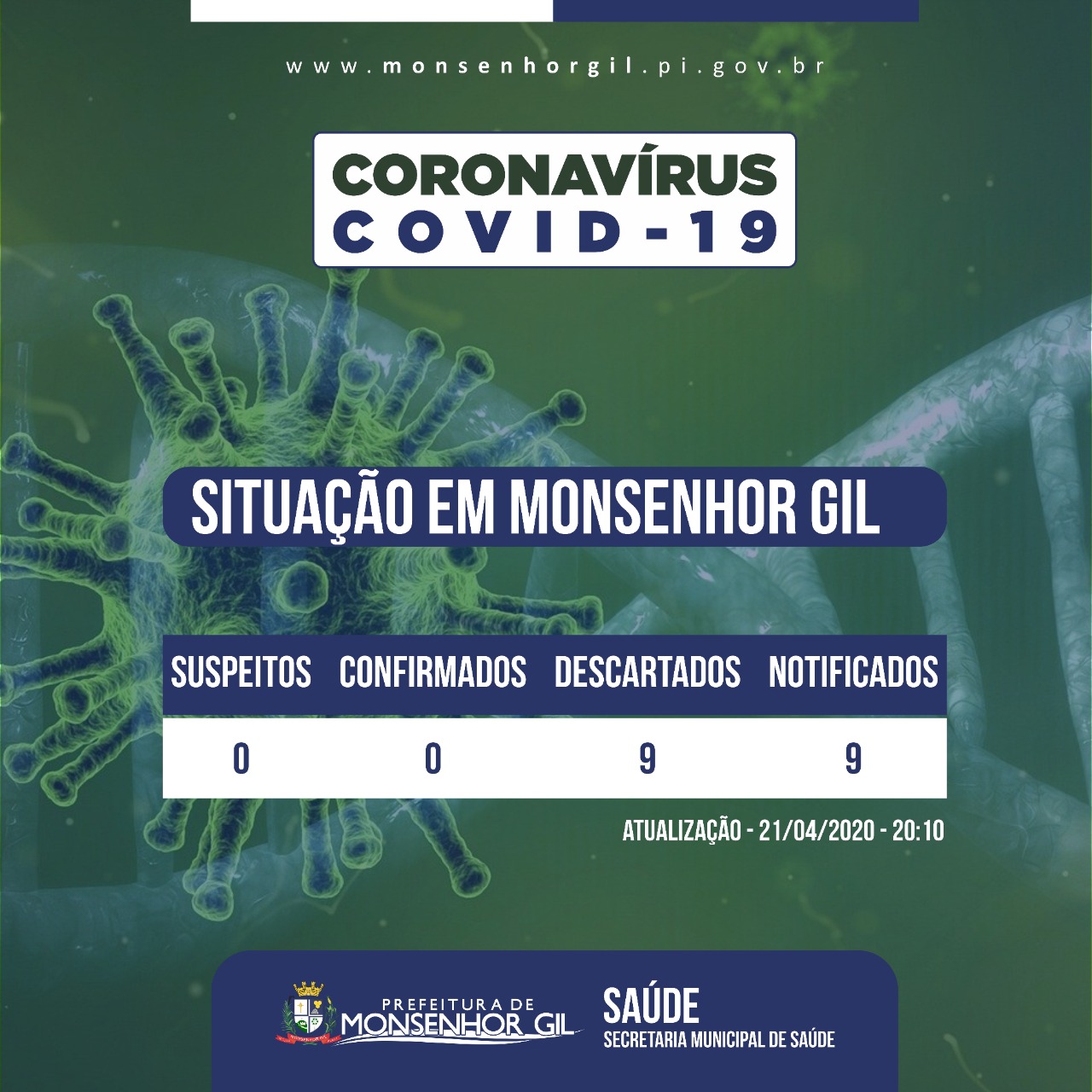 Mais ações preventivas no combate ao Covid-19 em Monsenhor Gil - Imagem 8