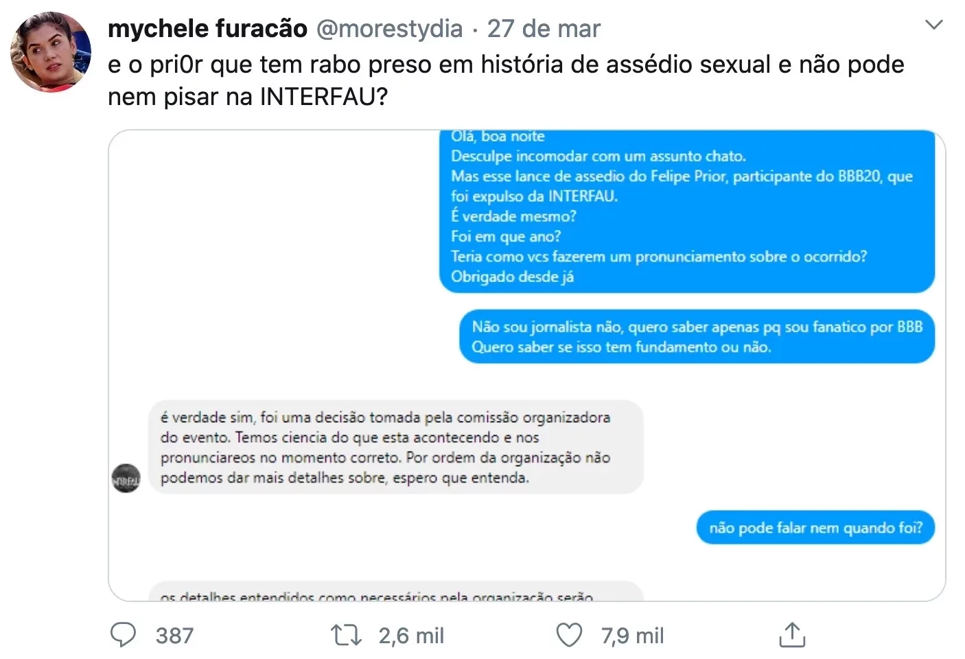 Prior é acusado por 3 mulheres de estupro e tentativa de estupro - imagem 18533