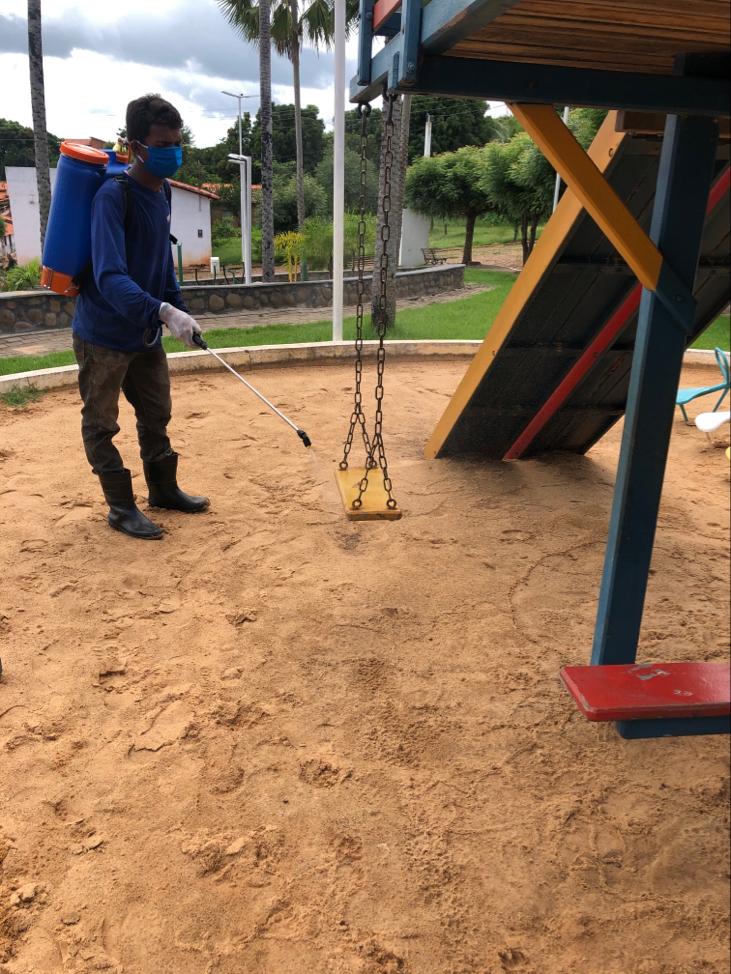 Prefeitura de Joaquim Pires realiza sanitarização em locais públicos - Imagem 12