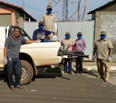 Prefeitura de Joaquim Pires realiza sanitarização em locais públicos