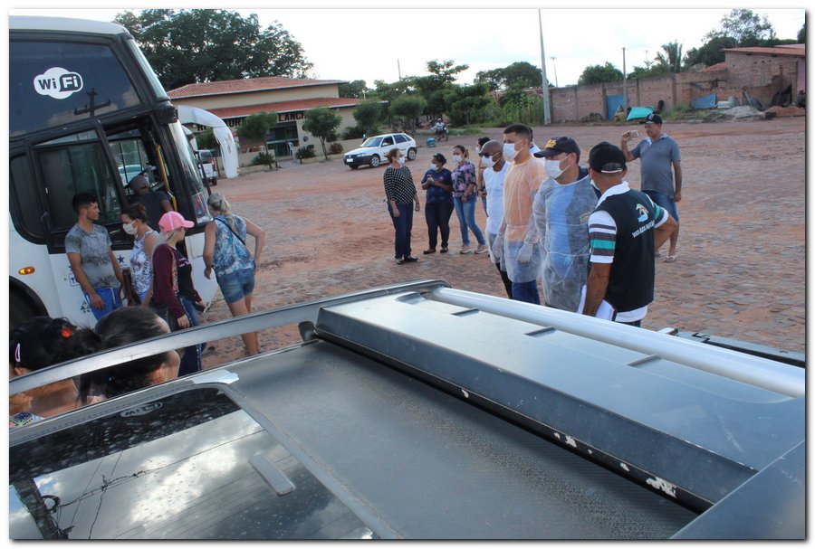 Equipe da Secretaria Municipal de Saúde realiza trabalho de Prevenção ao Covid-19 - Imagem 4