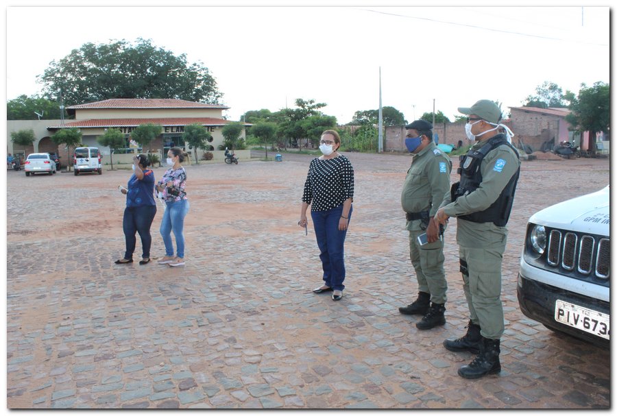 Equipe da Secretaria Municipal de Saúde realiza trabalho de Prevenção ao Covid-19 - Imagem 5