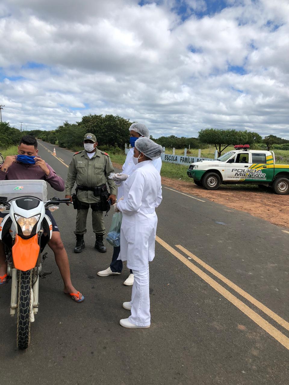Ações em combate ao COVID-2019 são realizadas em Santo Inácio  - Imagem 22