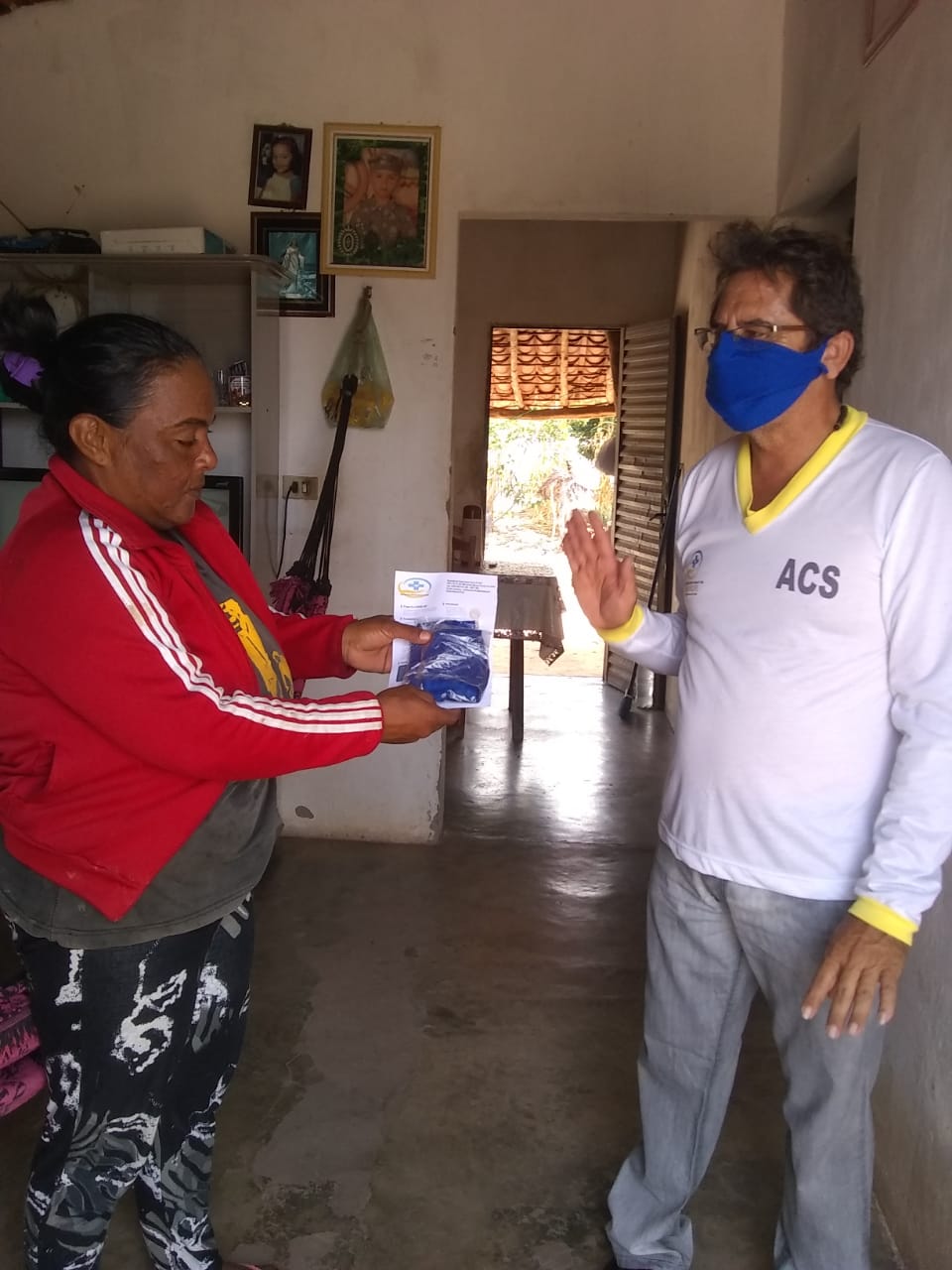 Ações em combate ao COVID-2019 são realizadas em Santo Inácio  - Imagem 1