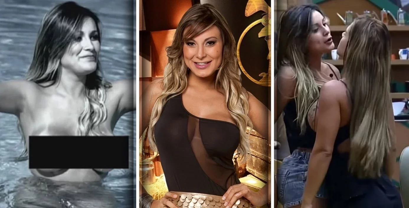 Ficou nua, cuspiu! Relembre polêmicas de Andressa Urach em 'A Fazenda' - imagem 20216