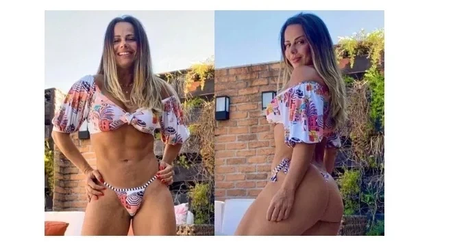 Viviane Araujo mostra corpo sequinho de biquíni; fotos - imagem 20261