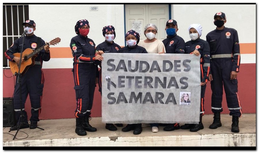 Homenagem a Enfermeira Samara Aline Félix - Imagem 1