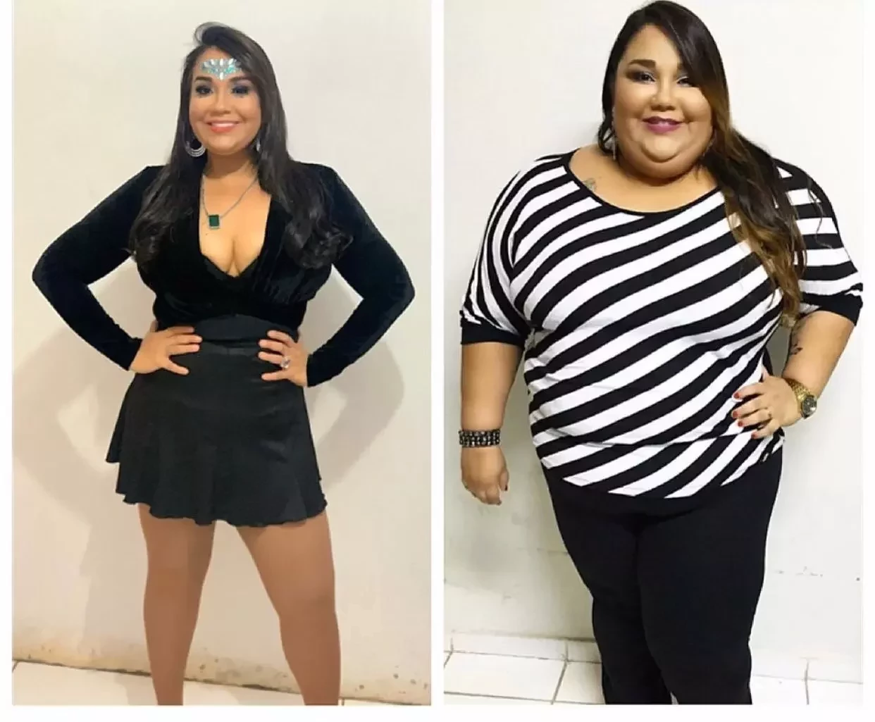 Gordinha luxo:10 fotos do antes e depois da cantora Walkiria Estarley - imagem 20703