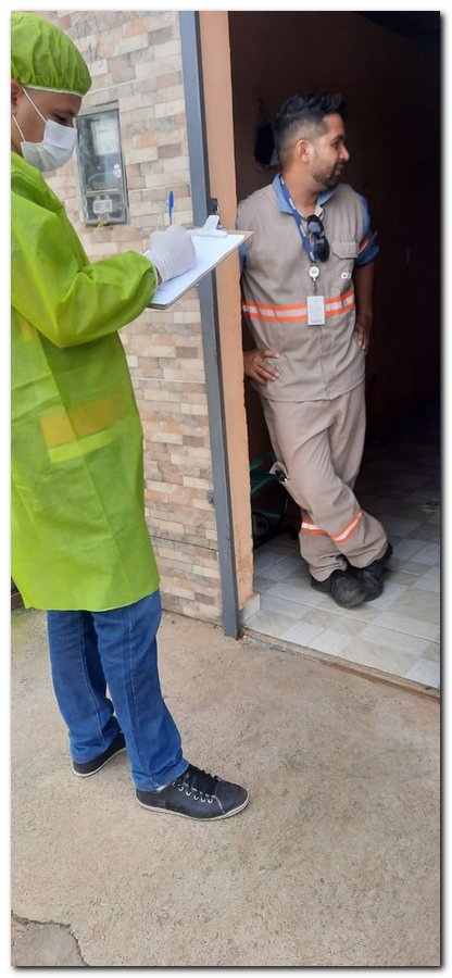 Secretaria de Saúde de Inhuma distribui mascaras e orienta população - Imagem 2