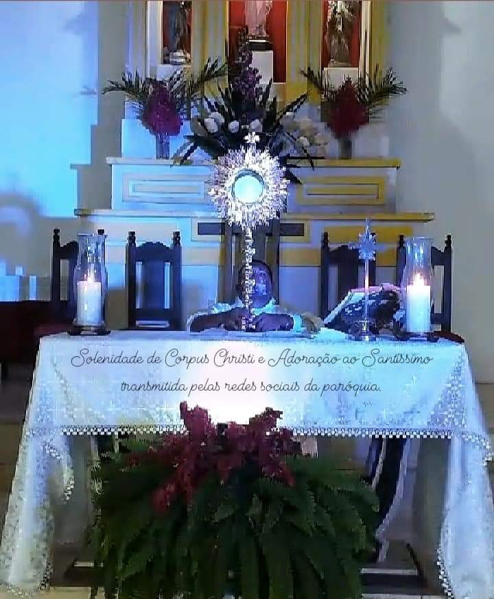 Tradição é mantida e Missa de Corpus Christi é celebrada em Monsenhor Gil - Imagem 7