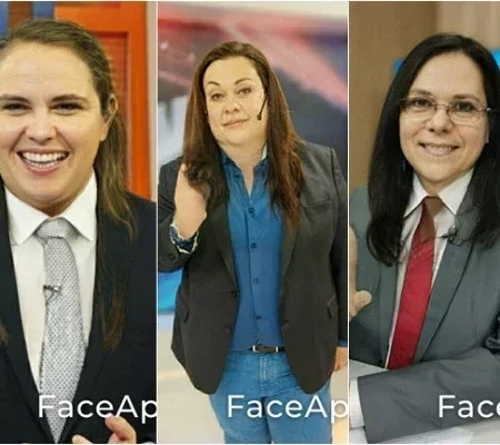 App que muda de gênero: Veja como ficam os apresentadores da Rede MN