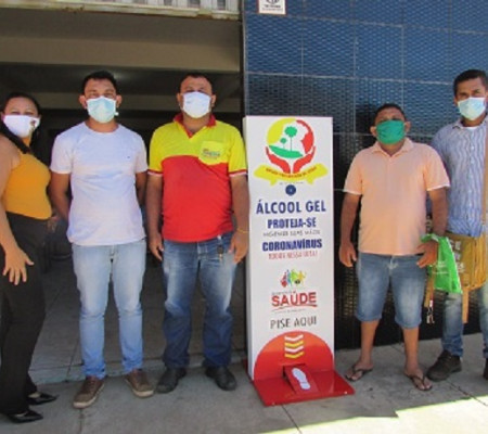 Prefeitura adquire mais 5 totens para combate ao covid-19