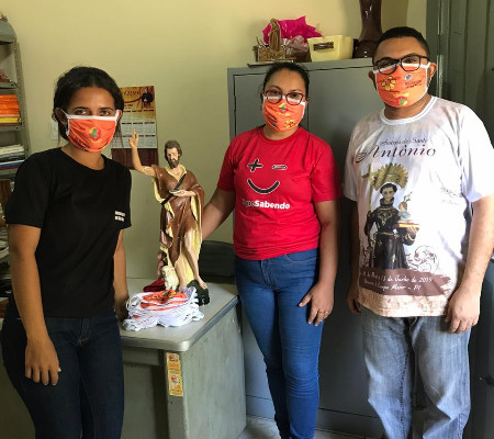 Social em São João da Serra atua com entrega de cestas básica e máscaras frente ao combate coronavírus