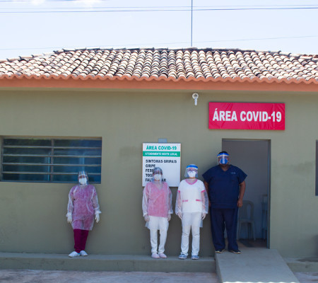 Joaquim Pires dispõe de área para receber pacientes da covid-19