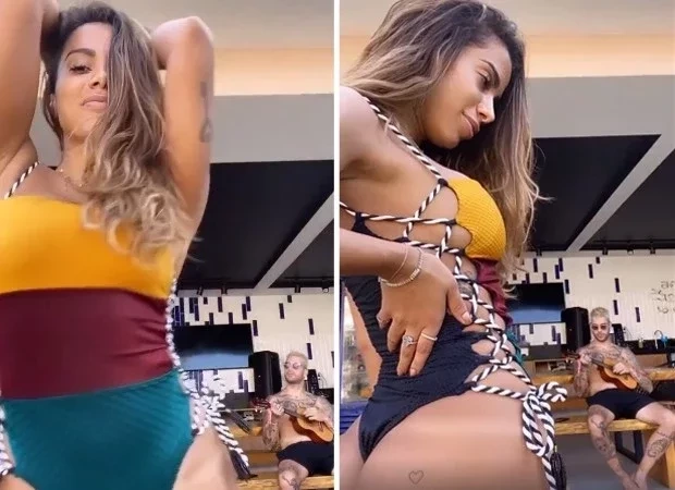 Anitta mostra nova tattoo no bumbum usando maiô cavado; fotos - imagem 21509