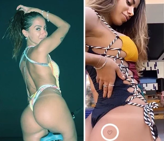 Anitta mostra nova tattoo no bumbum usando maiô cavado; fotos - imagem 21511