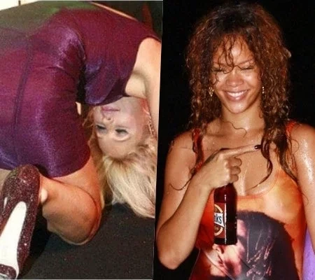 Sextou! Confira 20 fotos divertidas dos famosos bêbados